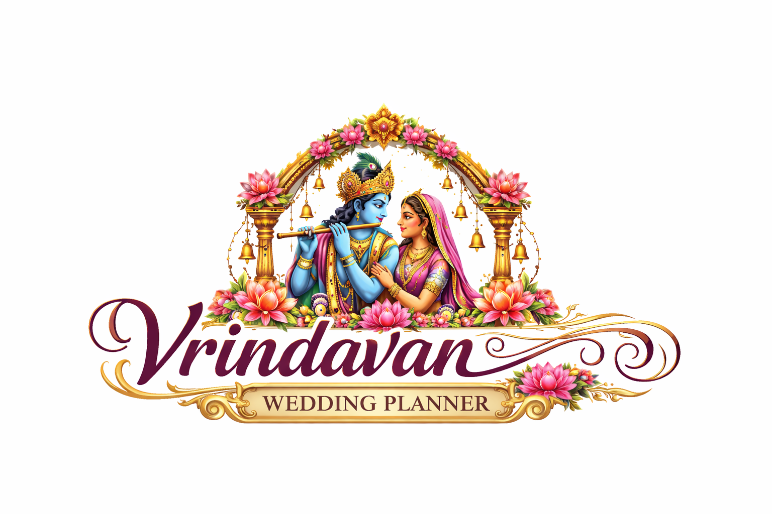 Vrindavan Wedding Planner Logo